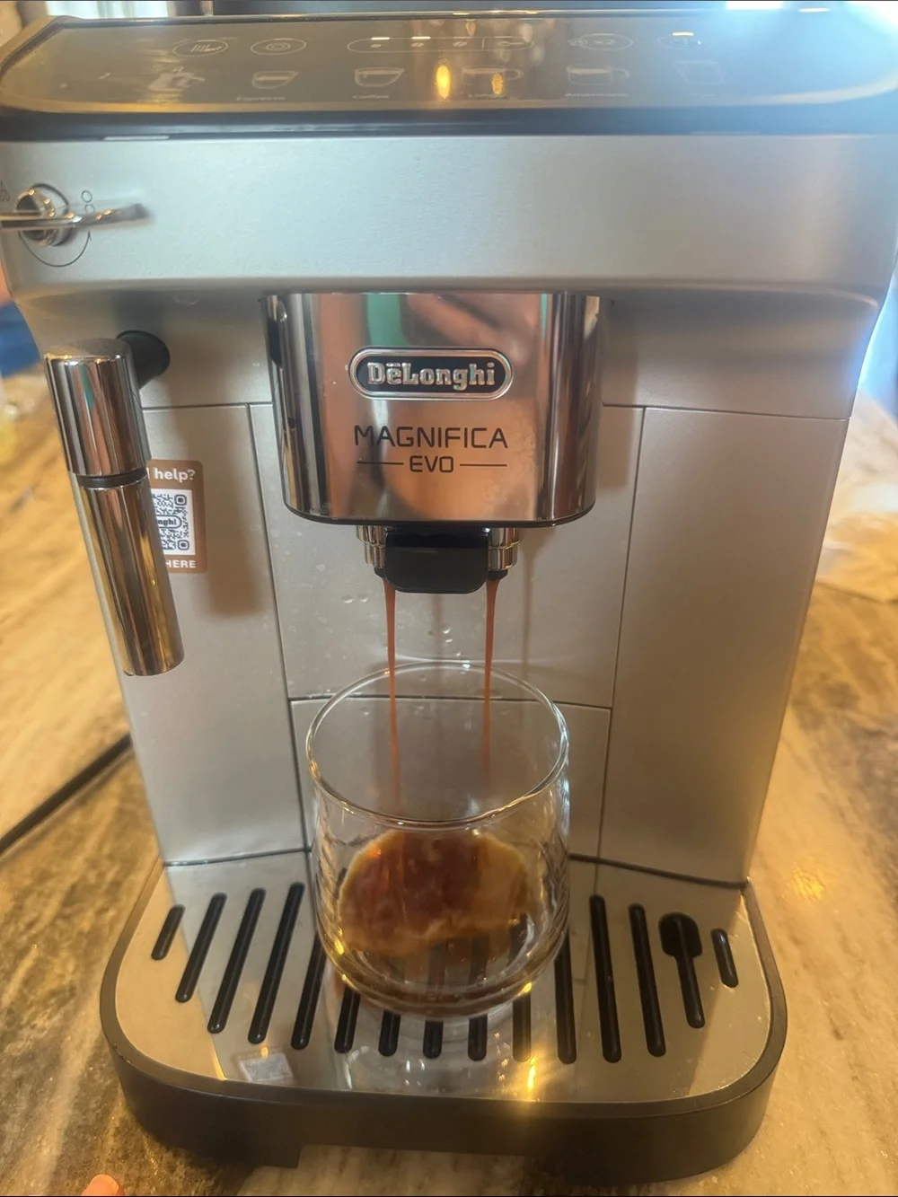 DeLonghi Magnifica Evo Automatic Espresso Machine - Silver